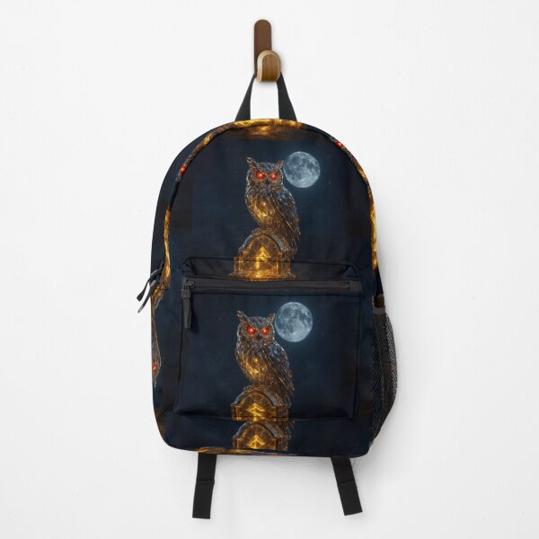 Item preview, The Amber Owl of Odin: Guardian of the Runes designed and sold by CamillaCreation.