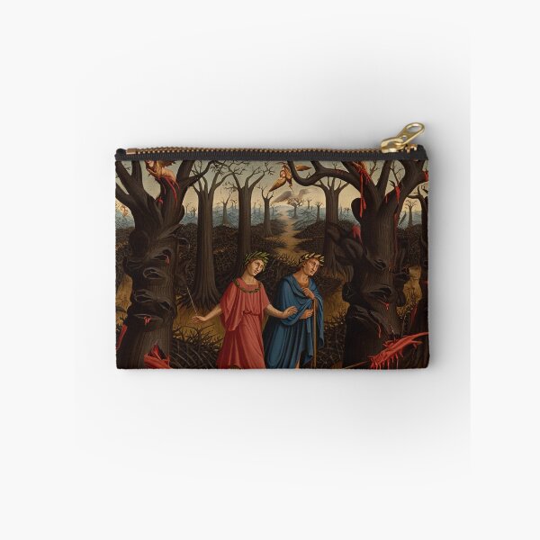 Item preview,  Painting depicting Dante's Inferno the Divine Comedy medieval art designed and sold by Vintage Designs +.