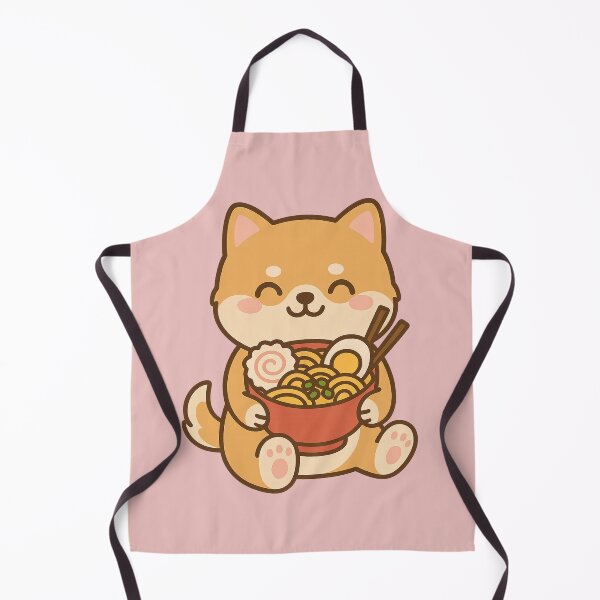 Item preview, Kawaii Ramen Pup – Cute Shiba Inu Sticker designed and sold by © Zenscape Studio 2025.