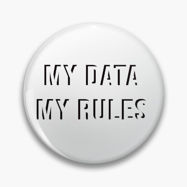 Item preview, MY DATA / MY RULES – Official Movement Hat designed and sold by DigitalDreamArt.