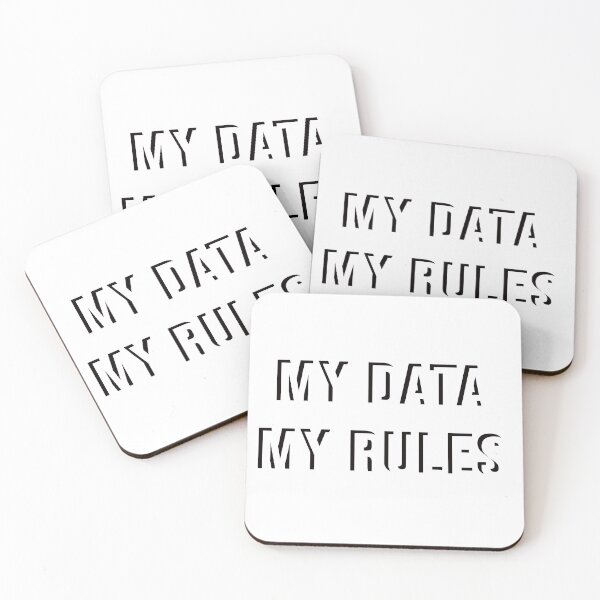 Item preview, MY DATA / MY RULES – Official Movement Hat designed and sold by DigitalDreamArt.