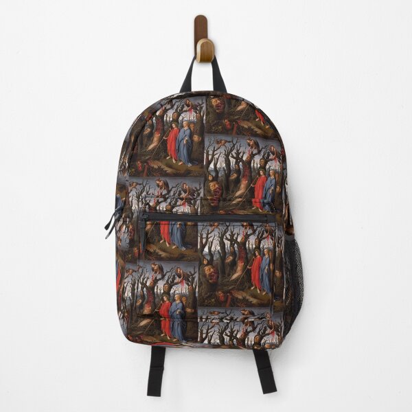 Item preview, Painting depicting Dante's Inferno the Divine Comedy medieval art designed and sold by Vintage Designs +.