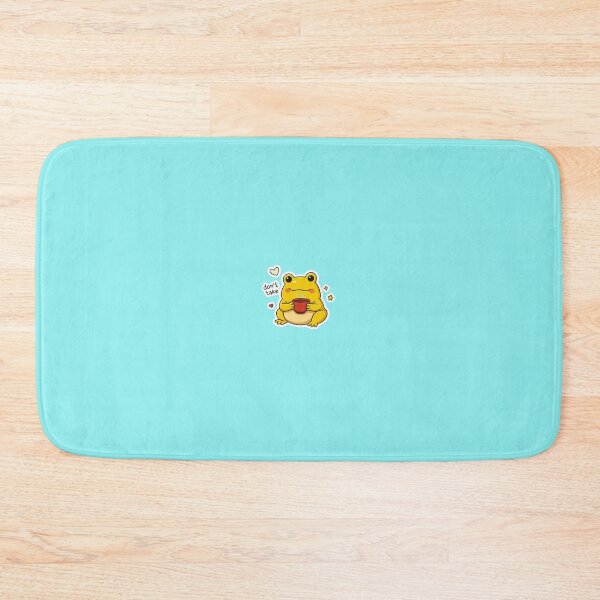Item preview, Cozy Frog with Mug – Cute Punny Animal Sticker designed and sold by Striklet.