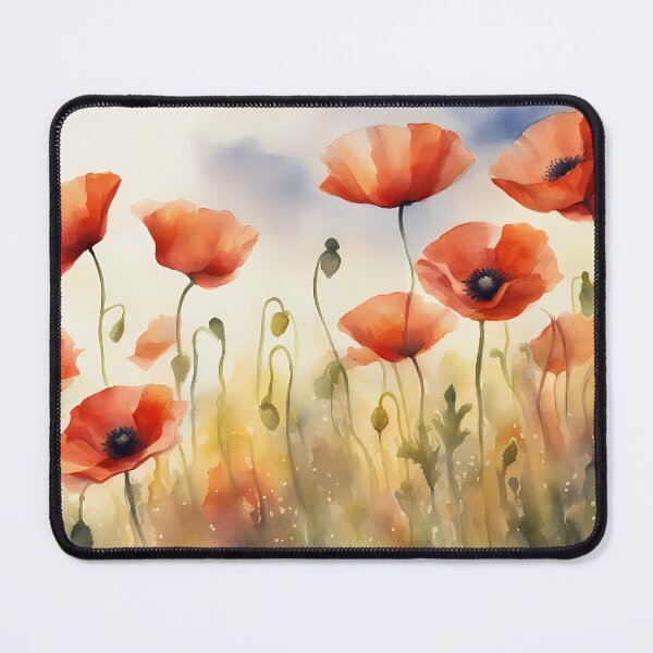 Item preview, Red Poppy Meadow designed and sold by CalmnessbyChoice.