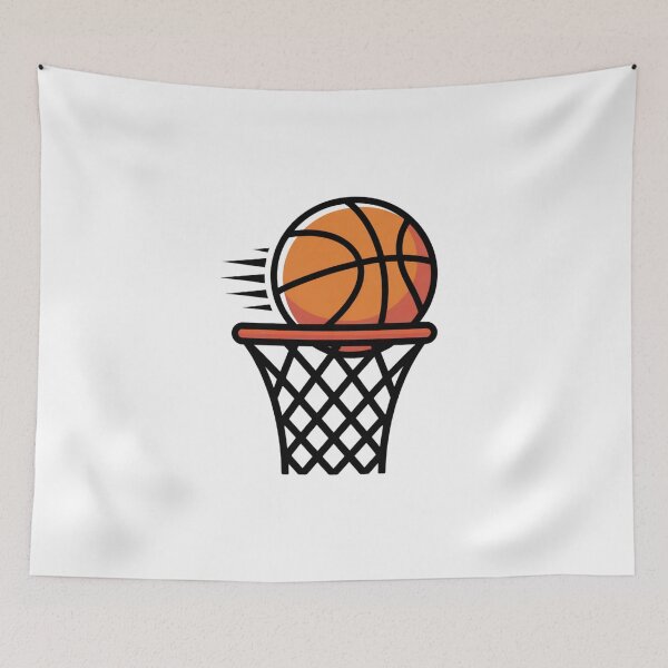 Item preview, Basketball Hoop Shot – Sports Minimalist Design designed and sold by ArtByYunus.