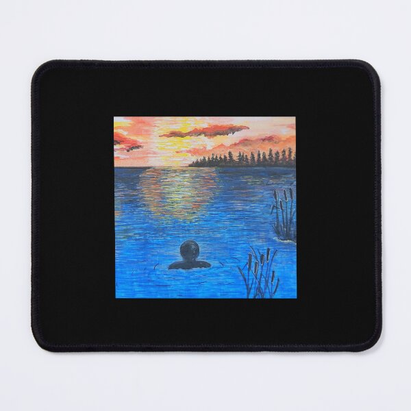Item preview, Wild River Swimmer Wild Swimming Lake Swimmer designed and sold by Breezy Cove Art.