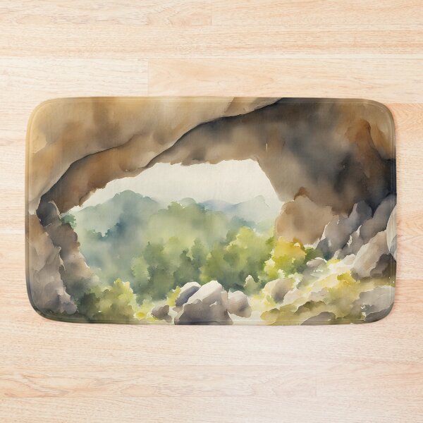 Item preview, Natural Stone Arch in Forest designed and sold by CalmnessbyChoice.