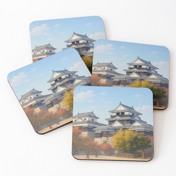 Artikelvorschau, Die Burg Iyo Matsuyama entworfen und verkauft von Takeda-art.