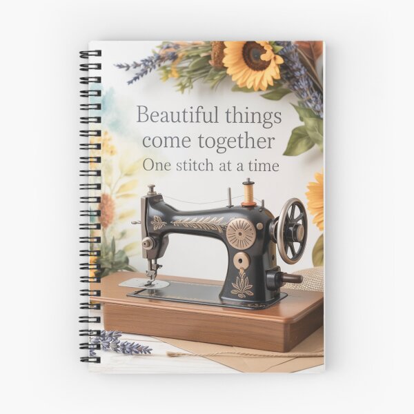 Item preview, Inspirational Sewing Quote Vintage Design  designed and sold by TMS-Studio.