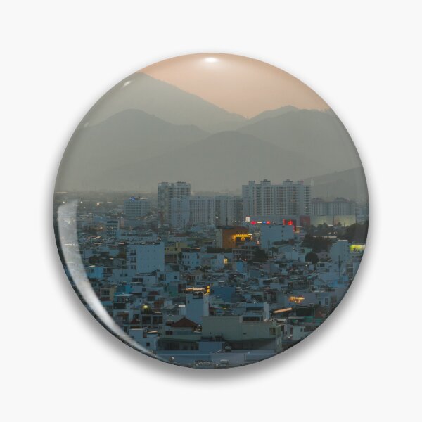 Artikelvorschau, Blick auf die Stadt Nha Trang bei Sonnenuntergang entworfen und verkauft von WorldScenery.