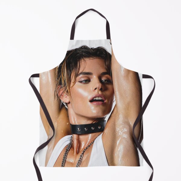Item preview,  Beautiful sexy gym woman posing with her arms up showing her armpits sweating designed and sold by Vintage Designs +.