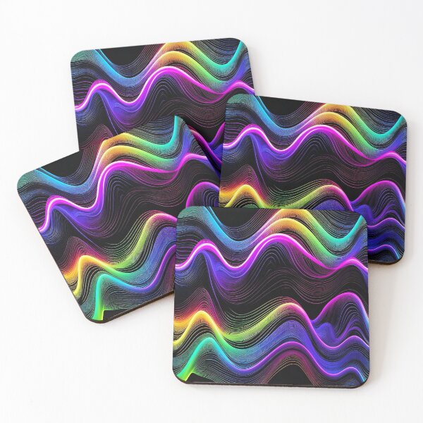Item preview, Chromatic Moire Wave Lattices 11 designed and sold by Tom-Johnson.