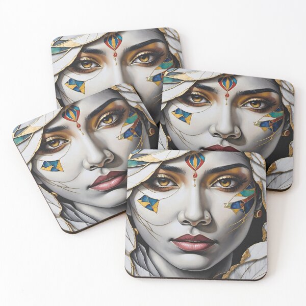 Item preview, Face of a young woman like porcelain designed and sold by IHImage.