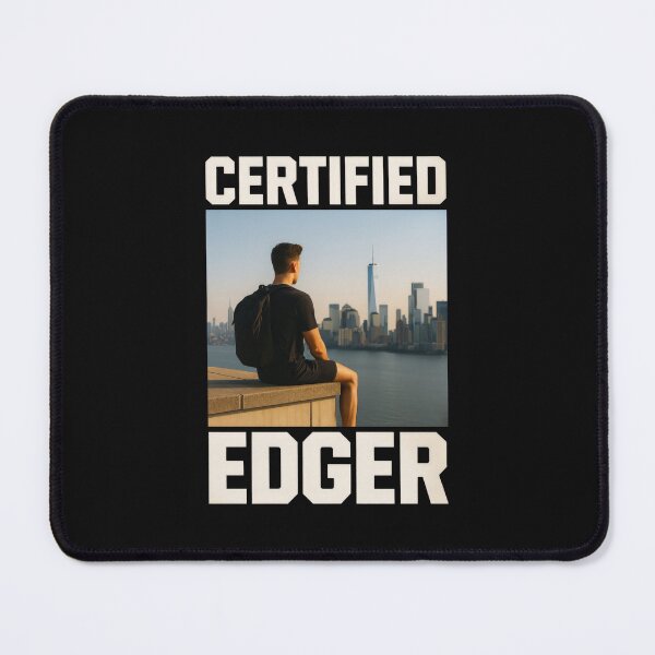 Item preview, Certified Edger – Meme Poster designed and sold by Enea Kelo.