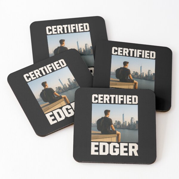 Item preview, Certified Edger – Meme Poster designed and sold by Enea Kelo.