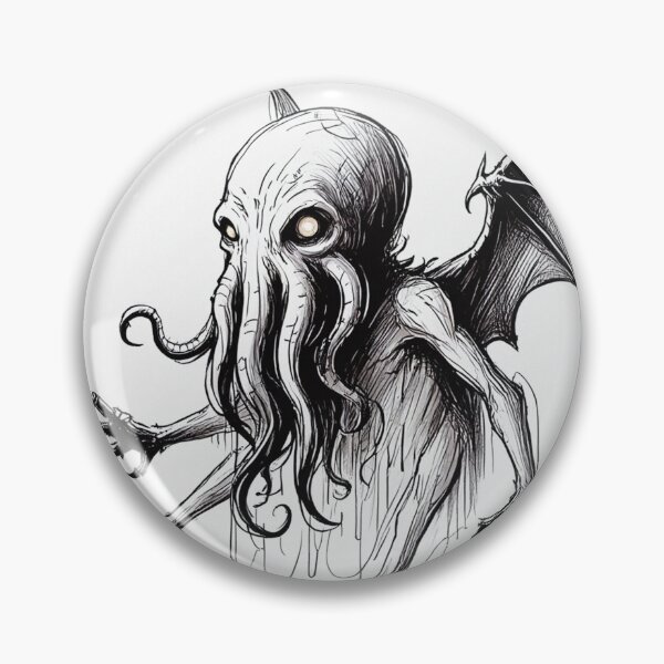 Item preview, Lord Cthulhu lovecraftian God  designed and sold by Vintage Designs +.