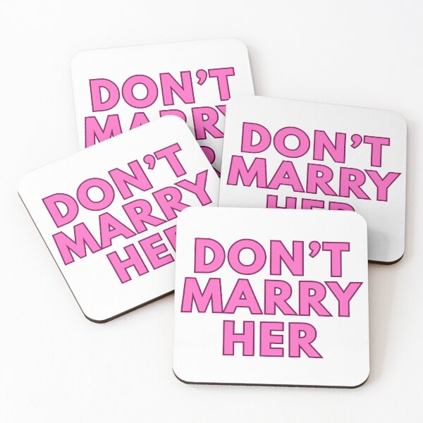 Item preview, Don’t Marry Her designed and sold by ANNINOART ⭐⭐⭐⭐⭐.
