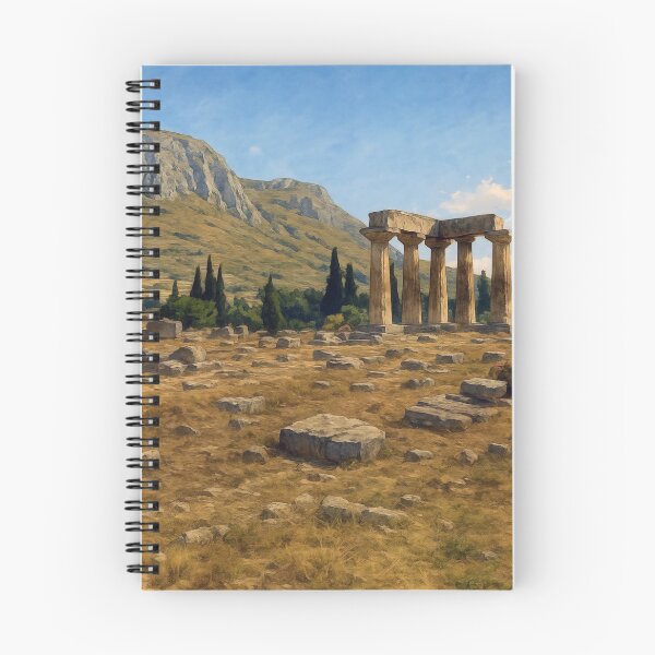 Item preview, The Ruins of Ancient Corinth designed and sold by KAI-Studio.