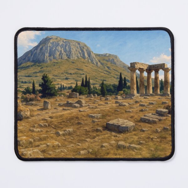 Item preview, The Ruins of Ancient Corinth designed and sold by KAI-Studio.