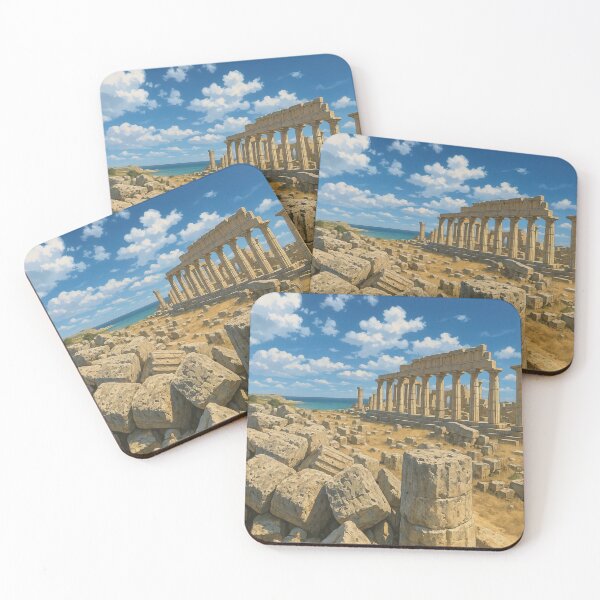 Item preview, Greek Temple at Selinus designed and sold by KAI-Studio.