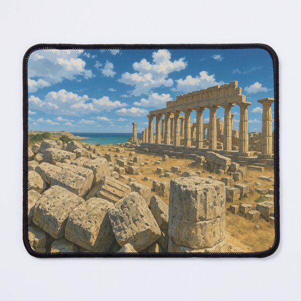 Item preview, Greek Temple at Selinus designed and sold by KAI-Studio.