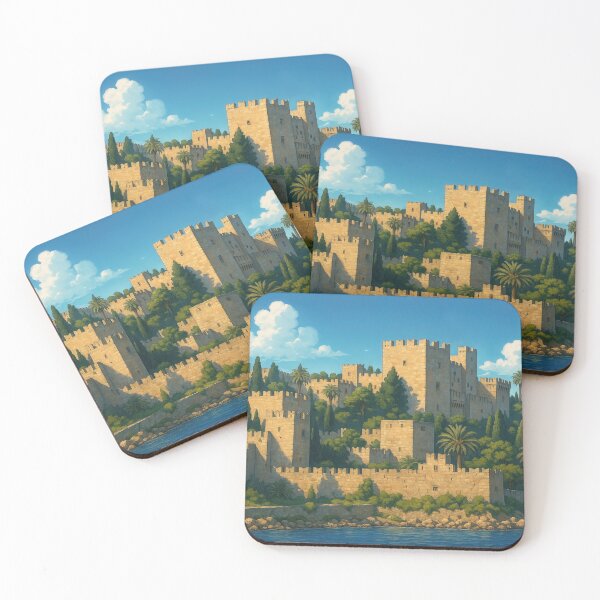 Item preview, Medieval City of Rhodes designed and sold by KAI-Studio.