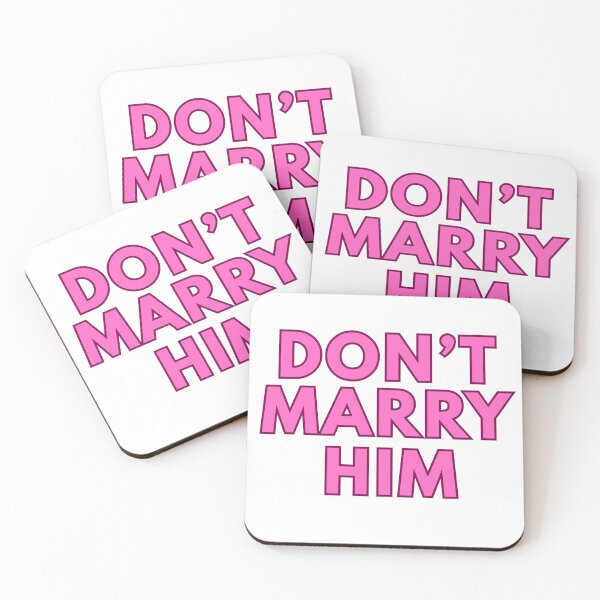 Item preview, Don’t Marry Him designed and sold by ANNINOART ⭐⭐⭐⭐⭐.