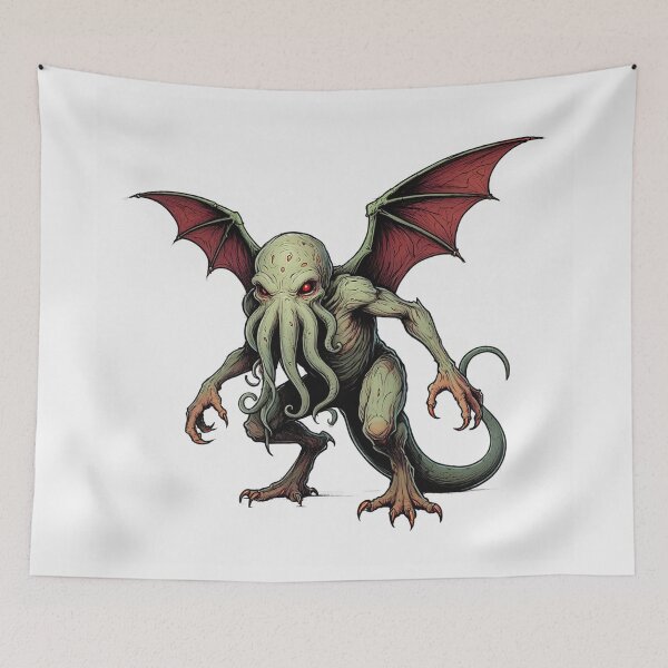 Item preview,  Lord Cthulhu lovecraftian God  designed and sold by Vintage Designs +.