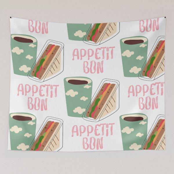 Item preview, Bon appetit. Sandwich and tea designed and sold by Luamor.