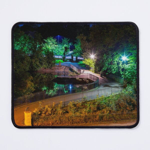 Item preview, Corporation Park, Blackburn at Night designed and sold by Shafiq Khan.