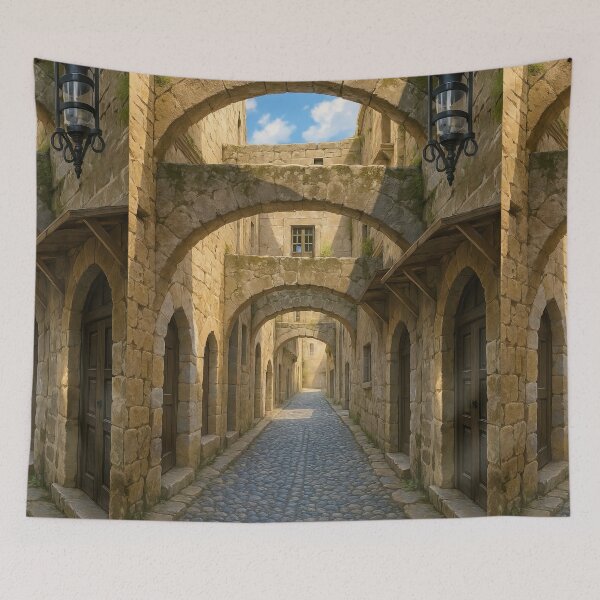 Item preview, Street of Rhodes Medieval Town designed and sold by KAI-Studio.