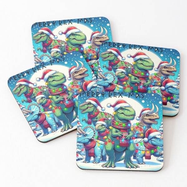 Item preview, Merry Rex-mas designed and sold by DinoArtAsaurus.