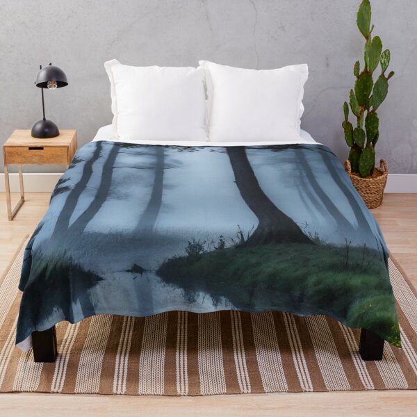 Item preview, Forest in the fog - dreamy, romantic, mystical designed and sold by IHImage.