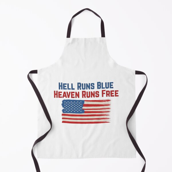 Item preview, Hell Runs Blue Heaven Runs Free designed and sold by ANNINOART ⭐⭐⭐⭐⭐.