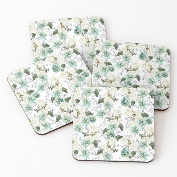Item preview, vintage floral blouse designed and sold by upupupshop.