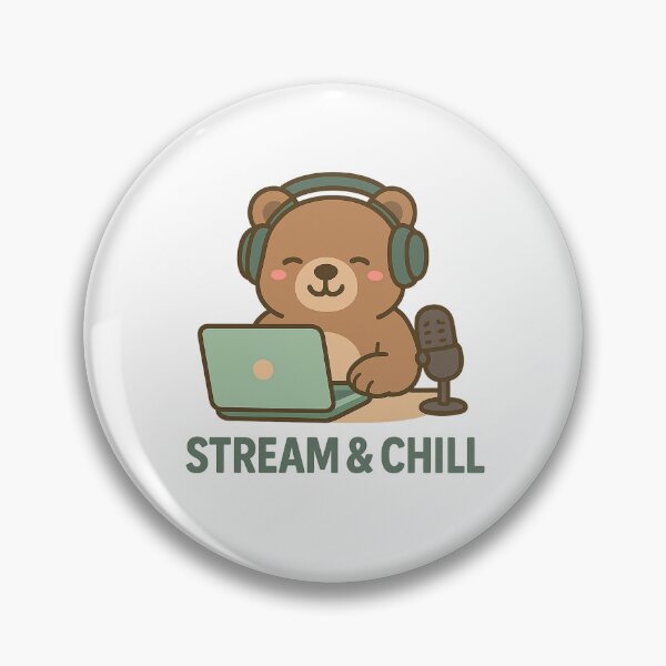 Item preview, Chunky Bear – Stream & Chill ? | Cute Streaming Bear designed and sold by Chunky Bear.