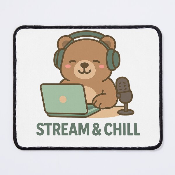 Item preview, Chunky Bear – Stream & Chill ? | Cute Streaming Bear designed and sold by Chunky Bear.