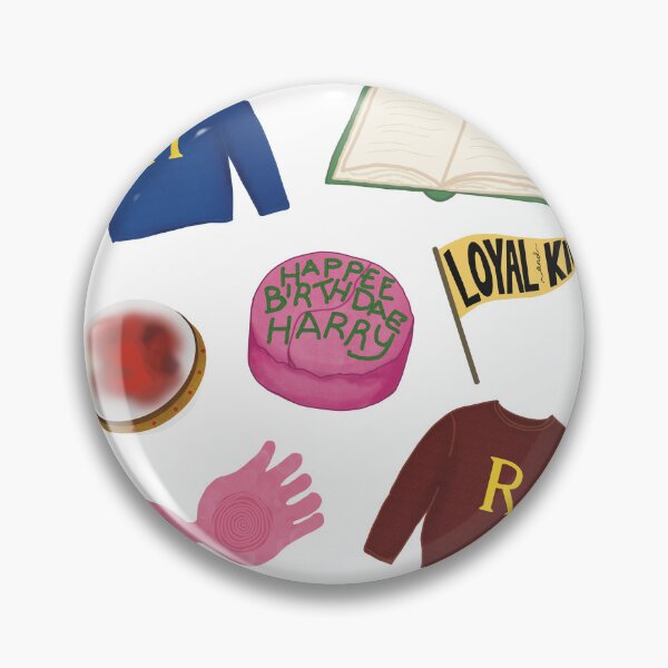 Item preview, HP sticker set - including Hagrid’s cake designed and sold by Caitxreads.