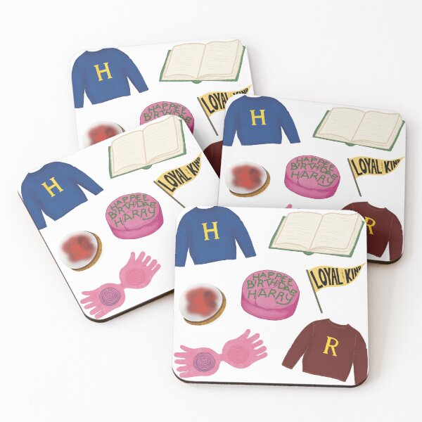 Item preview, HP sticker set - including Hagrid’s cake designed and sold by Caitxreads.