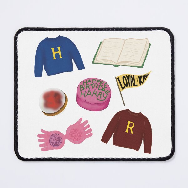 Item preview, HP sticker set - including Hagrid’s cake designed and sold by Caitxreads.