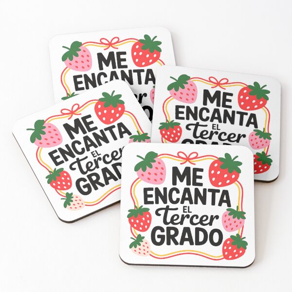 Item preview, Me Encanta el Tercer Grado Fresas designed and sold by designleon19.