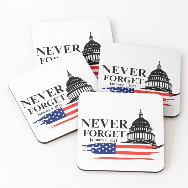 Item preview, Never Forget January 6 2021 US Capitol Riots  designed and sold by ANNINOART ⭐⭐⭐⭐⭐.