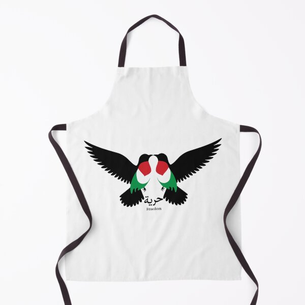 Item preview, Dual Palestine bird of Freedom – Flag Silhouette designed and sold by pick-o-print.