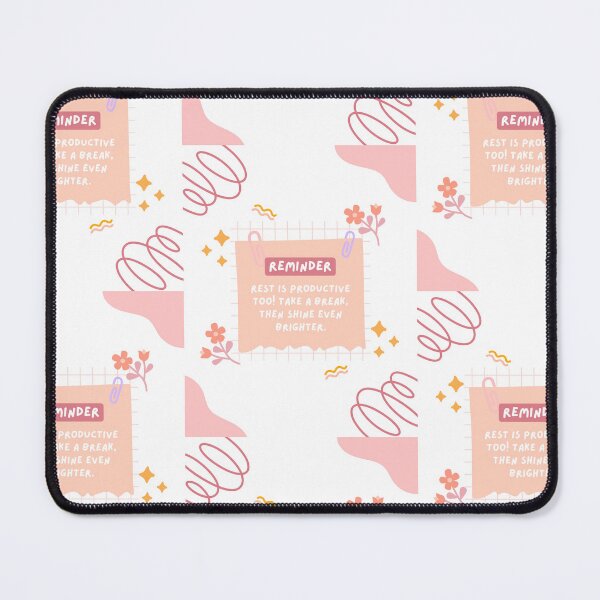 Item preview, Rest Is Productive Motivational Self Care Quote designed and sold by norosa2.