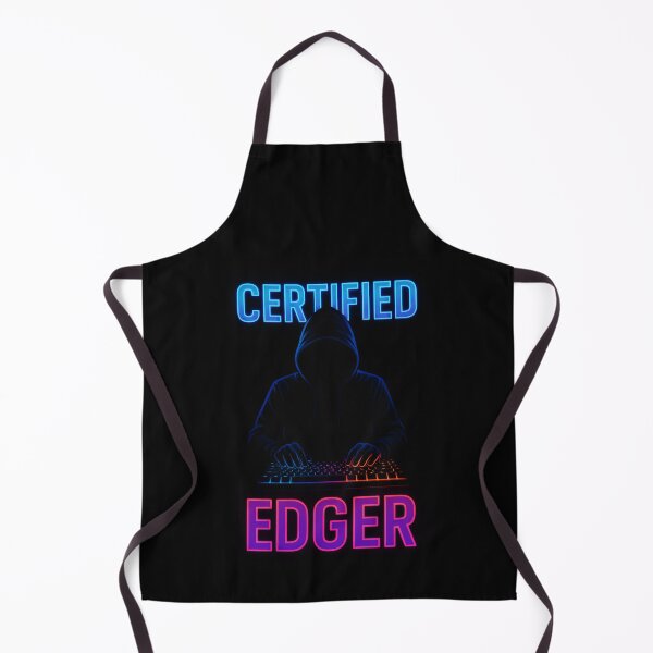 Item preview, Certified Edger – Hacker Neon Meme designed and sold by Enea Kelo.