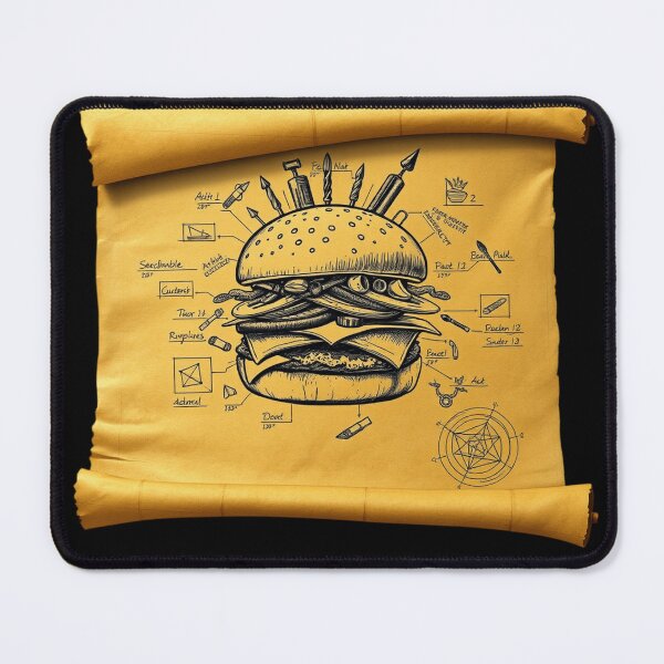 Artikelvorschau, Burger-Projekt – Kreative und experimentelle Food-Kunst entworfen und verkauft von BurgerOddity & Gli Angoli Rettili.