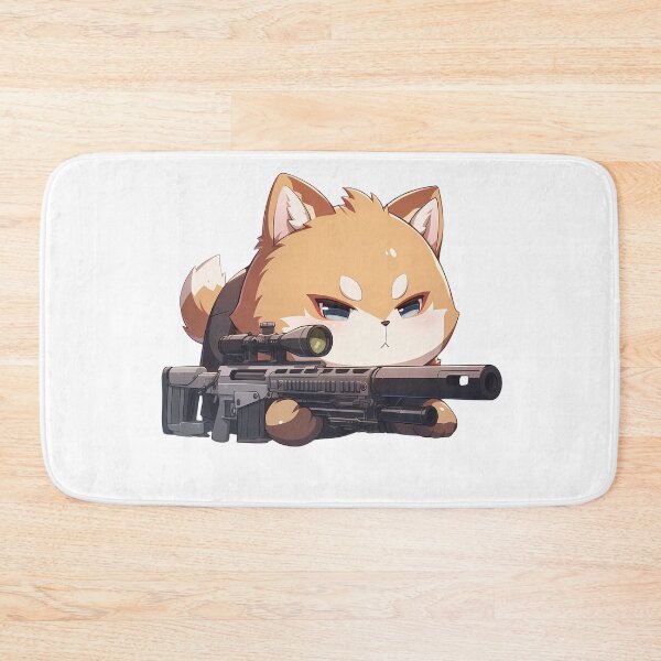 Artikelvorschau, Spiel Chibi Gorou Genshin Impact Sniper Niedlich Kawaii entworfen und verkauft von Williamhallano.