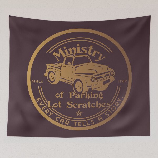 Item preview, Ministry of Parking Lot Scratches designed and sold by Milena R..