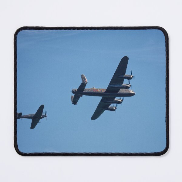Item preview, The Lancaster and Hurricane of the Battle of Britain Memorial Flight at Eastbourne 2025 designed and sold by John Gilham - Landscape Photography.