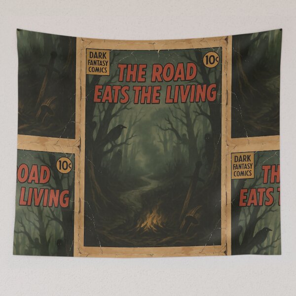 Item preview, Eerie Dark Fantasy: The road eats the living designed and sold by bapupa.
